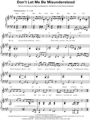 Don't Let Me Be Misunderstood