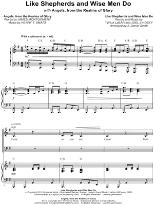 Like Shepherds and Wise Men Do (with Angels, from the realms of Glory)