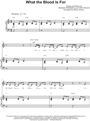 What the Blood Is for