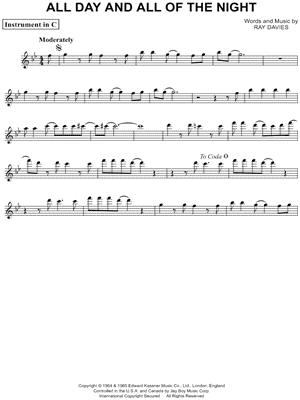 ALL DAY AND ALL OF THE NIGHT