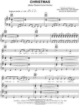 Christmas (Baby Please Come Home)