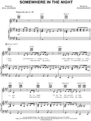 Somewhere In The Night