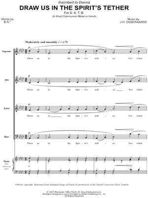 Draw Us In the Spirit's Tether