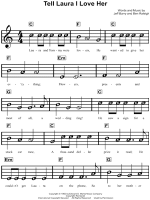 Tell Laura I Love Her