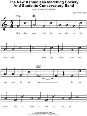 THE NEW ASHMOLEAN MARCHING SOCIETY AND STUDENTS CONSERVATORY BAND