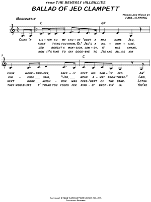 Ballad of Jed Clampett