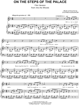 On the Steps of the Palace