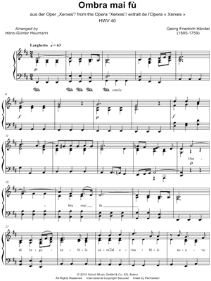 Ombra Mai Fù