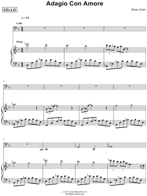 Adagio Con Amore - Piano & Cello