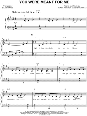 You Were Meant for Me