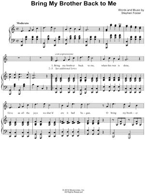 Bring My Brother Back To Me