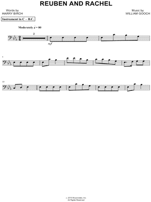 Reuben and Rachel - Bass Clef Instrument