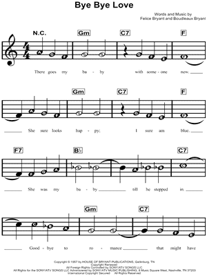 Bye Bye Love