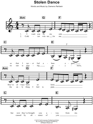 Stolen Dance