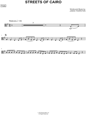 Streets of Cairo - Viola
