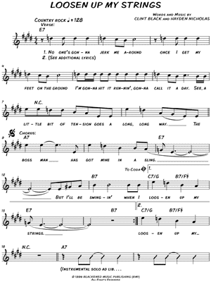 Loosen Up My Strings