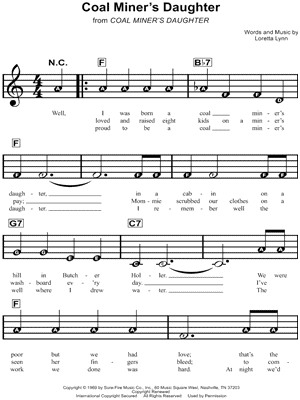 COAL MINER'S DAUGHTER