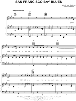 San Francisco Bay Blues