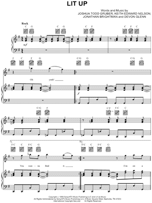LIT UP