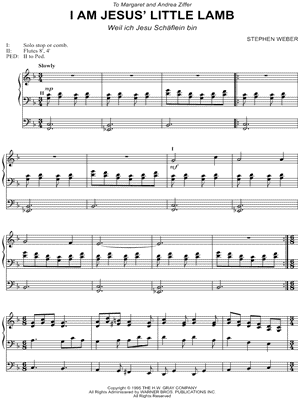 I Am Jesus Little Lamb