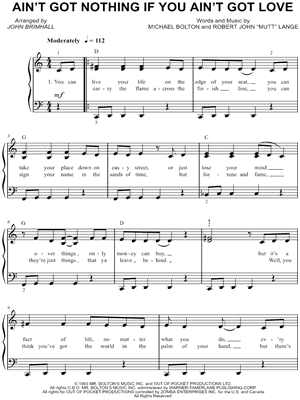 Ain't Got Nothing If You Ain't Got Love