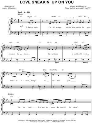 Love Sneakin' Up on You