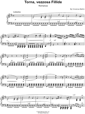 Torna, vezzosa Fillide