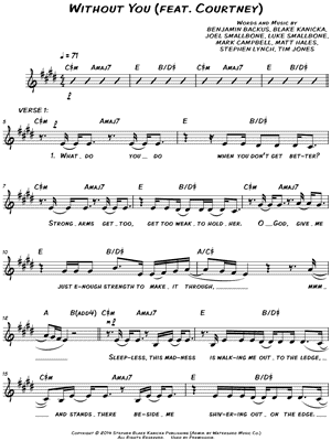 Without You by for KING & COUNTRY - Sheet Music