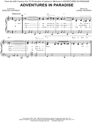 Adventures In Paradise