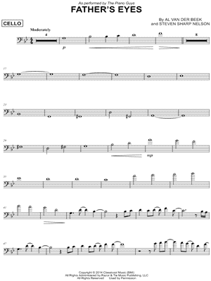 Father's Eyes by The Piano Guys - Sheet Music