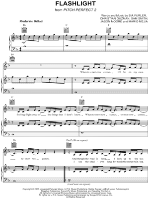 Flashlight by Jessie J - Sheet Music