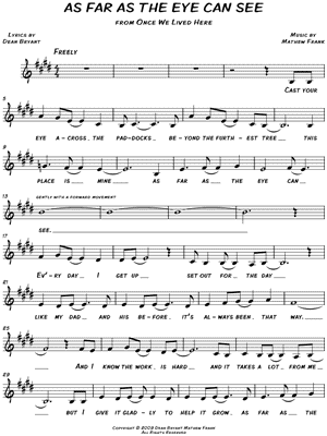 As Far As The Eye Can See