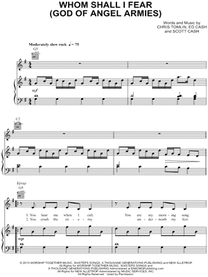 Whom Shall I Fear (God of Angel Armies)