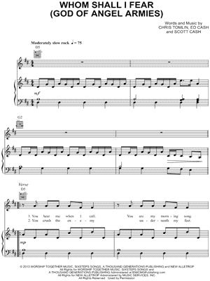 Whom Shall I Fear (God of Angel Armies)