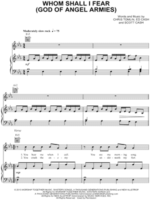 Whom Shall I Fear (God of Angel Armies)