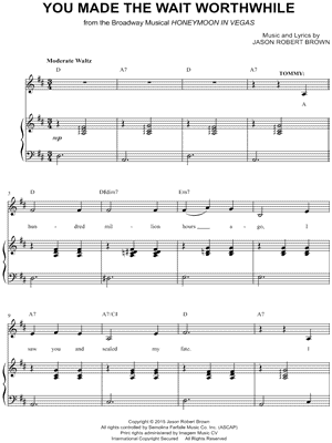 You Made The Wait Worthwhile