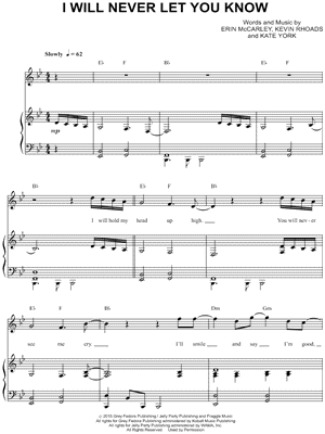 I Will Never Let You Know