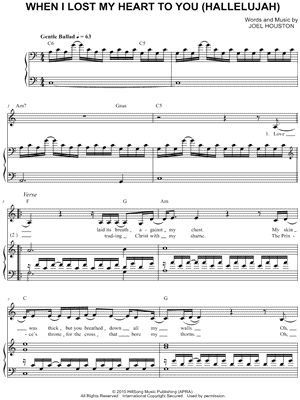 When I Lost My Heart To You (Hallelujah)