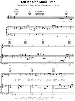 Tell Me One More Time