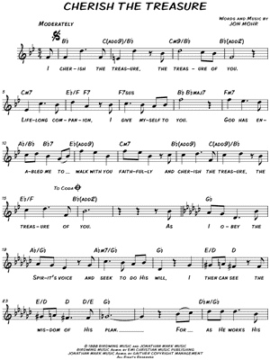 Cherish the Treasure