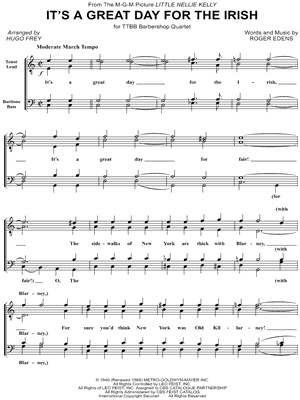 It's a Great Day for the Irish