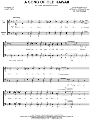 A Song Of Old Hawaii