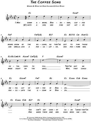 The Coffee Song