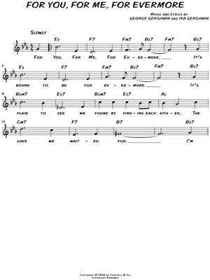 For You, for Me, for Evermore