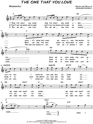 The One That You Love