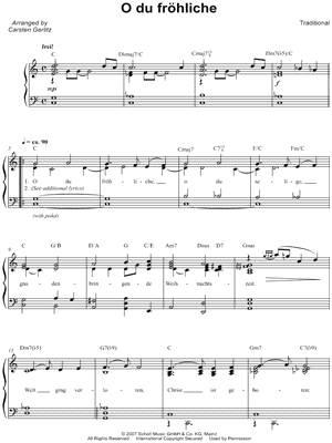 O du frohliche