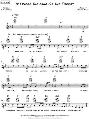 If I Were The King Of The Forest