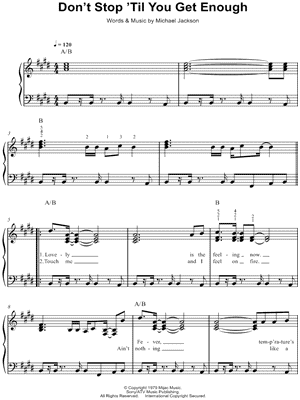 Don't Stop 'Til You Get Enough