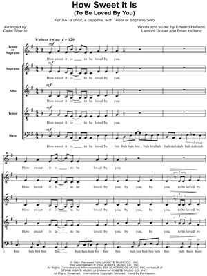 How Sweet It Is (To Be Loved by You)