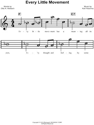 Every Little Movement